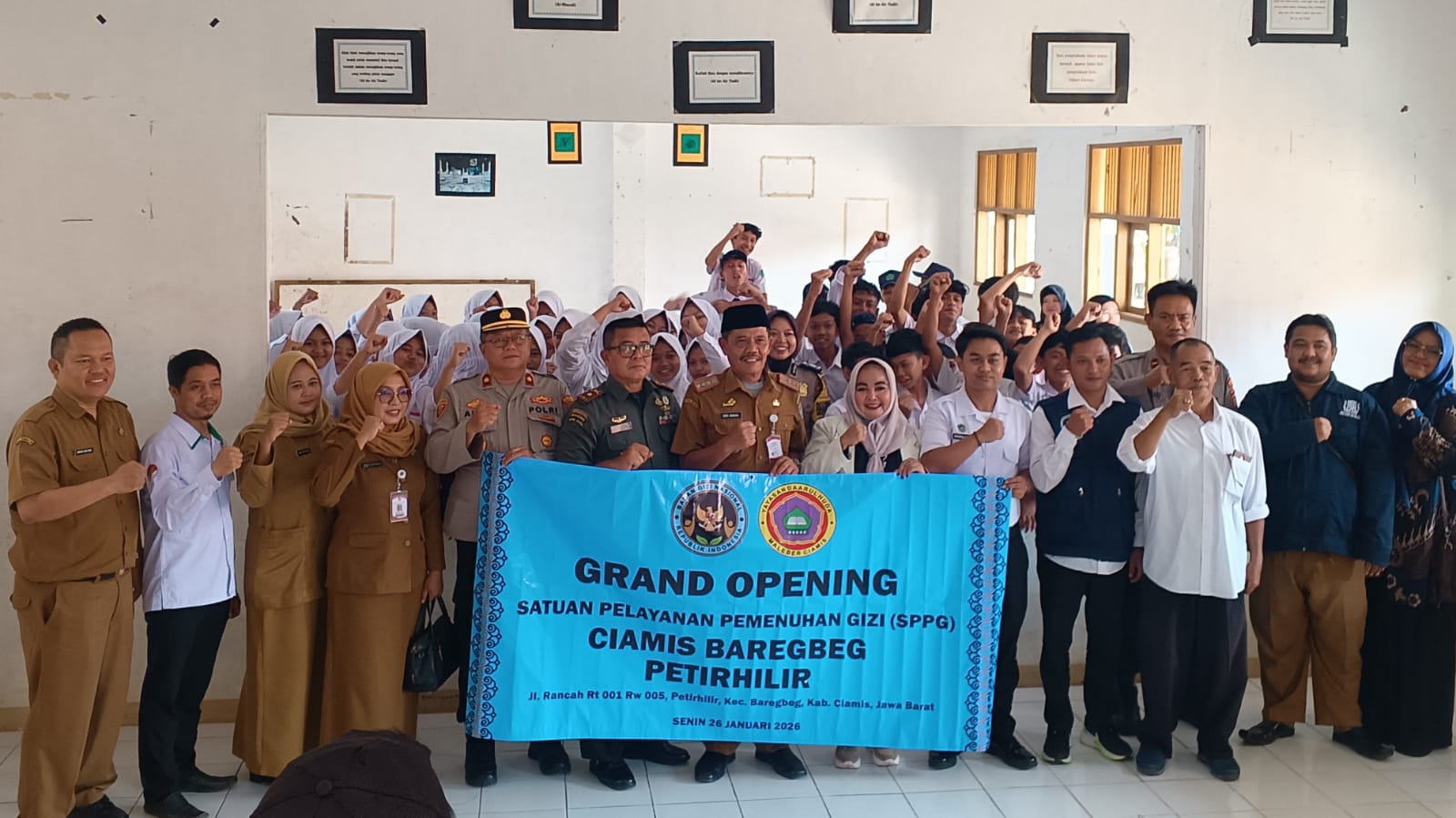 SPPG Petirhilir Ciamis Hadir, Gizi Jalan Ekonomi Bergerak