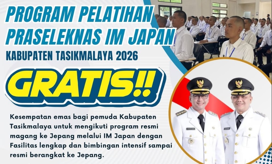 Peluang Magang ke Jepang Resmi Dibuka, Pemuda Tasikmalaya Bisa Daftar Gratis