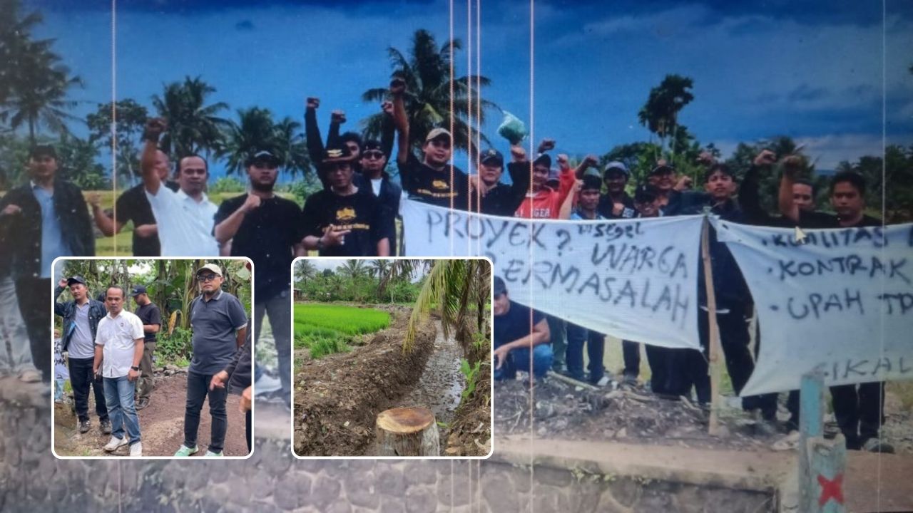Sidak DPRD Ungkap Masalah Proyek Irigasi Cikalang, Air Justru Mengalir ke Hulu